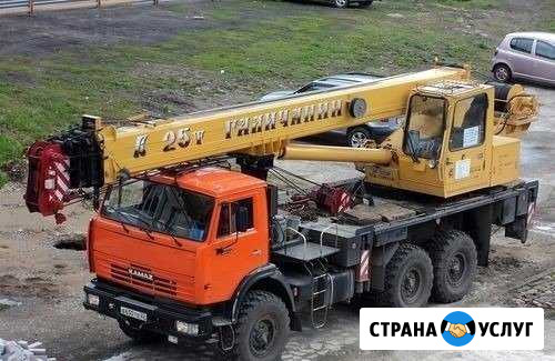 Автокран 25т. кран-манипулятор 14т Белгород - изображение 1