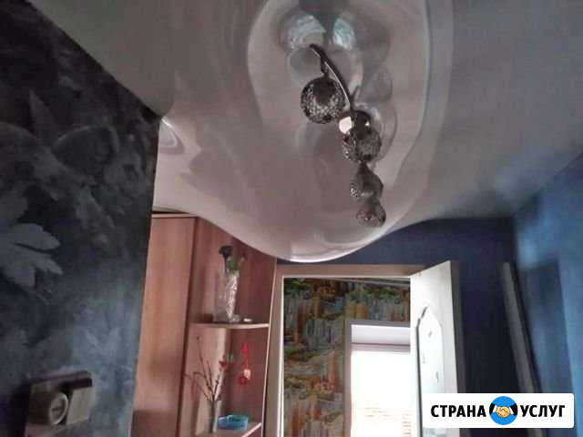 Ремонт натяжных потолков. Слив воды Киселевск - изображение 1