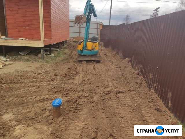 Услуги миниэкскаватора Дедовск - изображение 1
