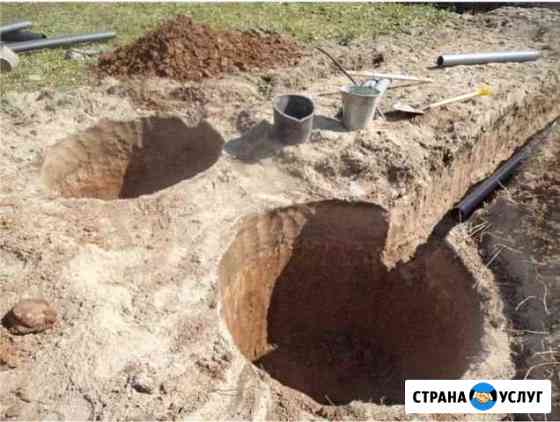 Копка ям, траншей, такелажные работы, грузчики, ра Курск