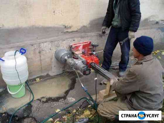 Алмазная резка, Алмазное бурение, демонтаж Пушкин