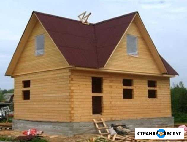 Строительство домов и бань из бруса. Щитовые дома Новокузнецк - изображение 1