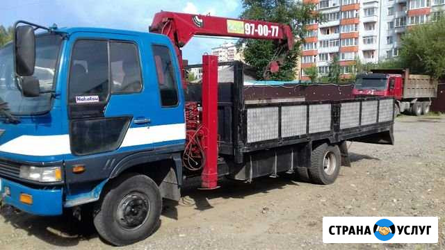 Кран-борт эвакуатор манипулятор Иркутск - изображение 1