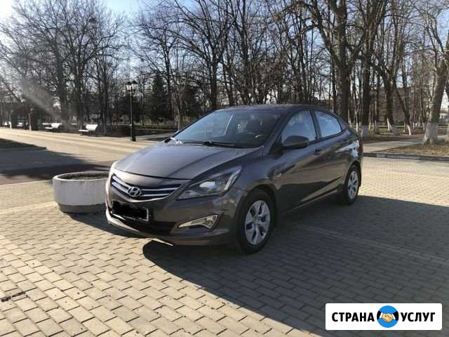 Аренда Прокат Hyundai Solaris 2016г АКПП Майкоп - изображение 1