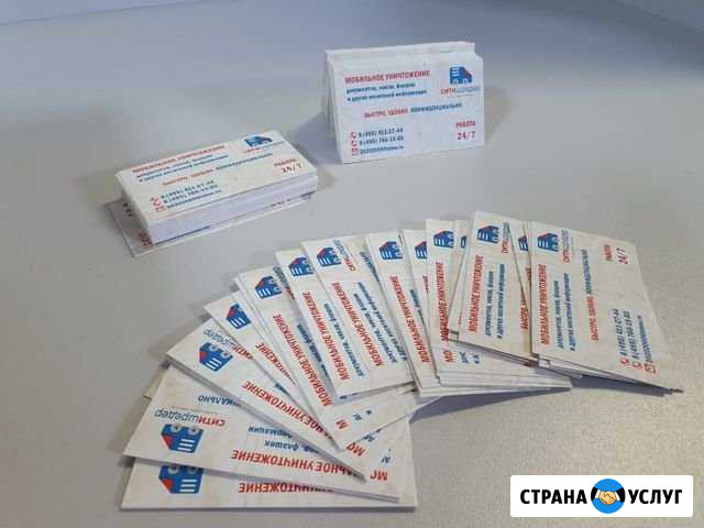 Визитки Пушкино - изображение 1