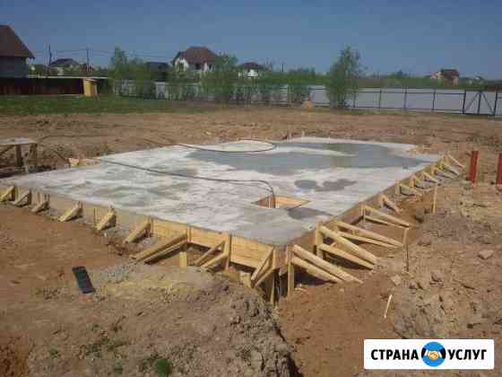Фундаменты, монолитные работы Гатчина
