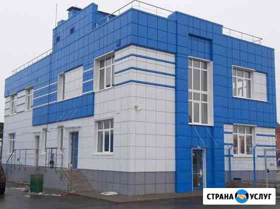 Вентилируемый фасад из металлокасет Белгород