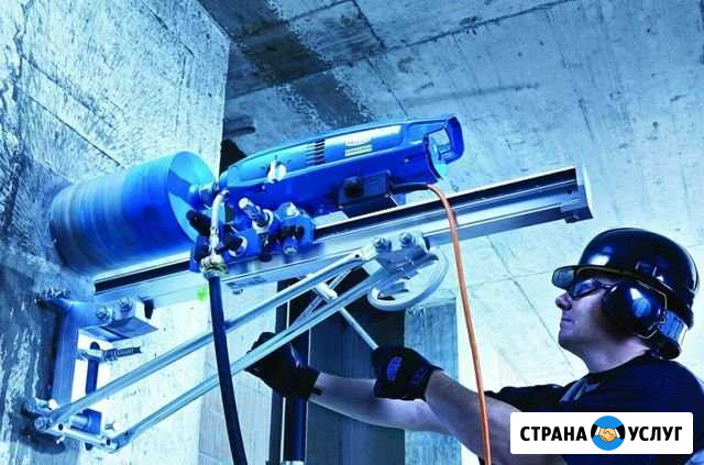 Алмазное бурение отверстий. Резка бетона Альметьевск - изображение 1