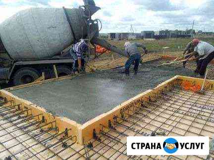 Фундамент, монолитное строительство. Ремонт Новосибирск