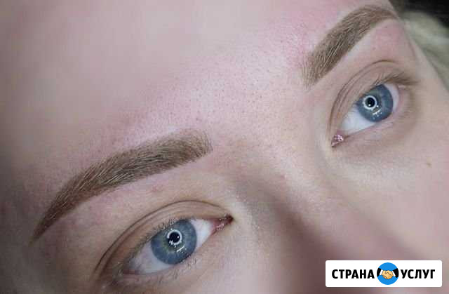 Перманентный макияж:Пудровые бровки, губы, веки, м Владимир - изображение 1