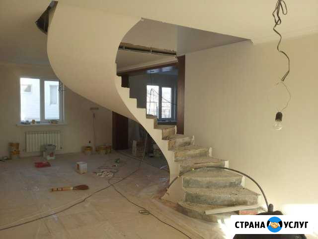 Изготовление бетонных и кованных лестниц Майский - изображение 1