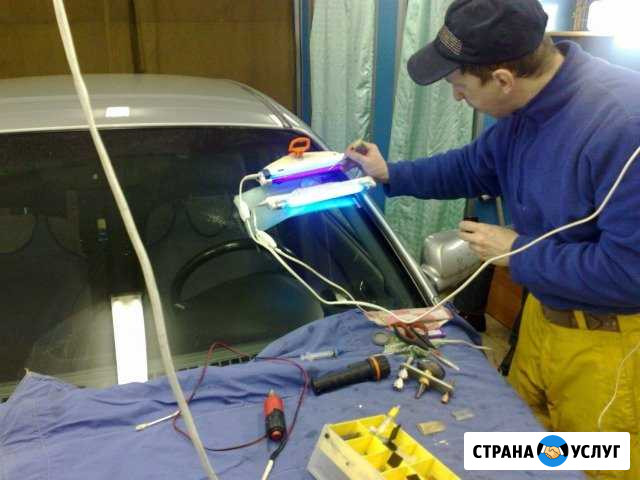 Ремонт лобовых стекол,трещин на лобовом стекле Арзамас - изображение 1