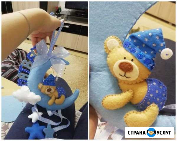 Детский мобиль на кроватку ручной работы Тюмень - изображение 1
