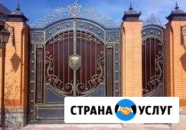 Покраска ворот Черкесск - изображение 1
