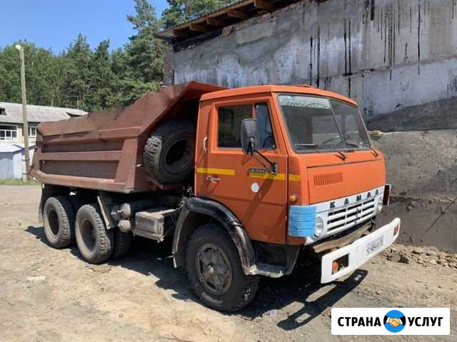 Камаз самосвал,грузоперевозки доставка песка Шадринск - изображение 1