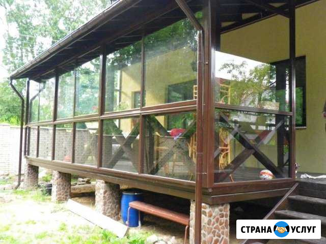 Остекление балконов, лоджий, террас Кемерово - изображение 1