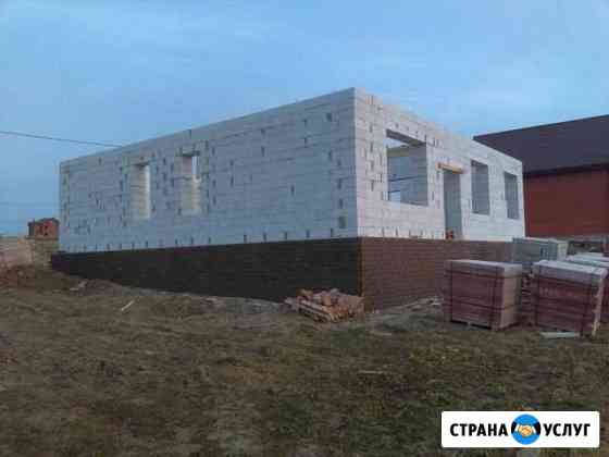 Каменщик, монолитные плиты, цоколь Белгород