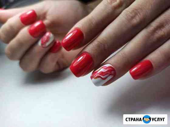Покрытие гель лаком, наращивание Шахты