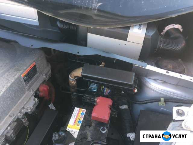 Установка отопителей на электромобили leaf minicab Омск - изображение 1
