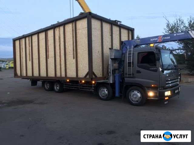 Услуги воровайки манипулятора 10-14тон перевозка Улан-Удэ - изображение 1
