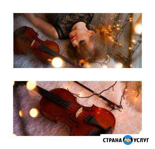 Скрипка. Профессиональный музыкант. Живой звук Уйское