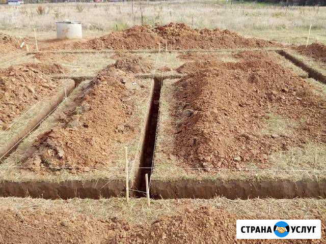 Строительство, земляные работы, фундамент,отмостка Элиста - изображение 1