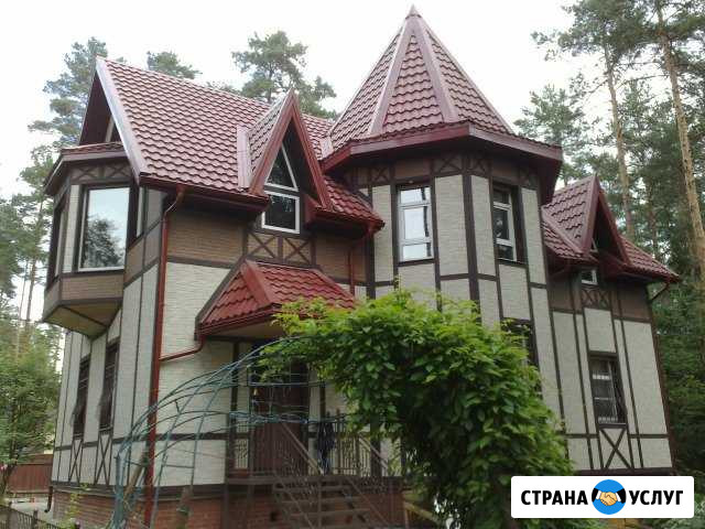 Ремонт кровли, замена. Монтаж металлочерепицы Янино-1 - изображение 1