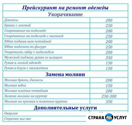 Ремонт одежды Мурино - изображение 1