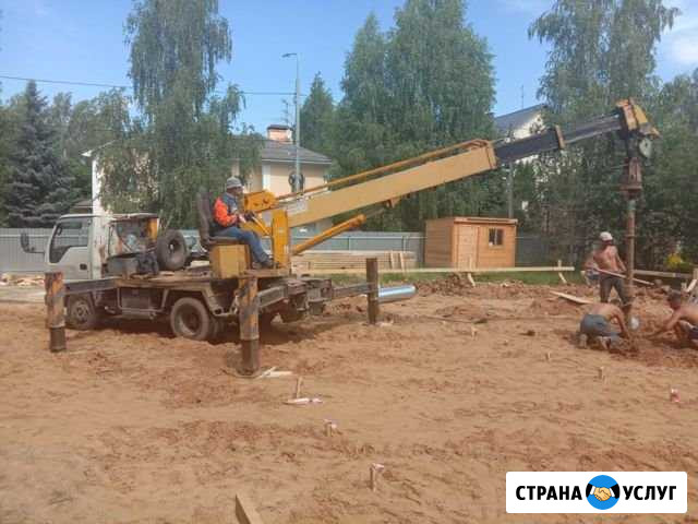 Аренда Ямобура/Бурение/Монтаж шпунта, лэп Сергиев Посад - изображение 1