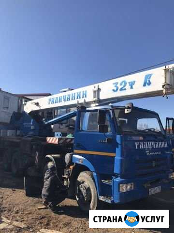 Услуги аренда автокрана 10-32т. 14-50 метров Воронеж - изображение 1
