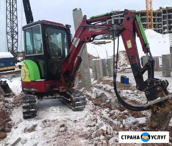 Миниэкскаватор ямобур Михнево - изображение 1