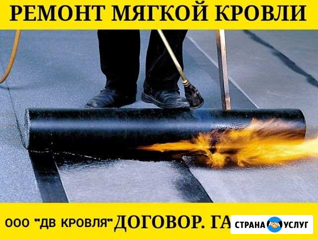 Кровля крыш: гаражей, домов.монтаж и ремонт жестко Хабаровск - изображение 1