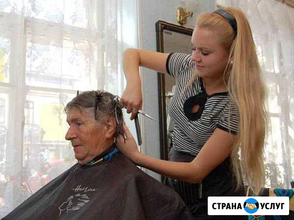 Инвалидам,лежачим, пожилым людям парикмахер на дом Томск - изображение 1