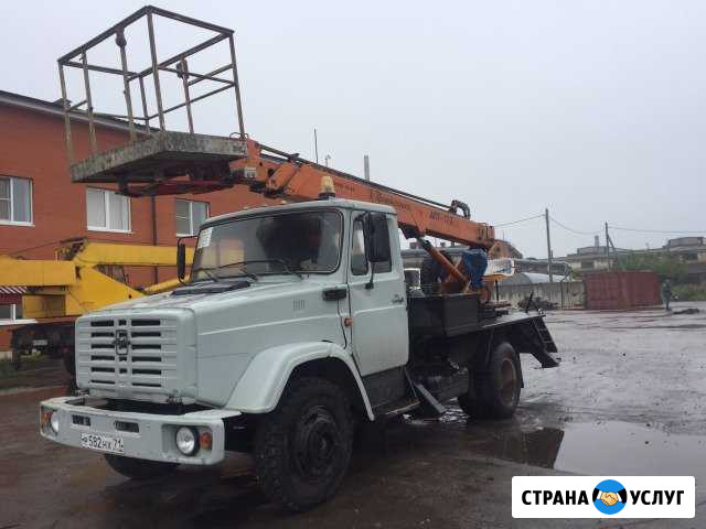 Услуги Автовышки, Автокрана Новомосковск - изображение 1