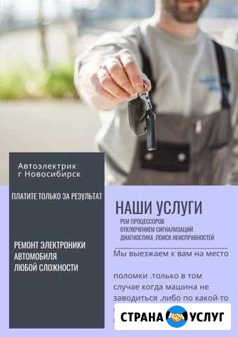 Автоэлектрик выезд 24 Новосибирск - изображение 1
