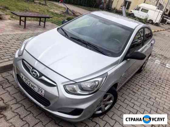 Аренда/прокат Hyundai Solaris АКПП метан Калининград