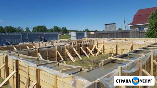 Фундамент. Фундамент ленточный Коркино - изображение 1