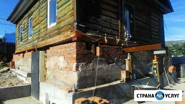 Подъем Поднять просевшый гараж, дом круглый год Хабаровск - изображение 1