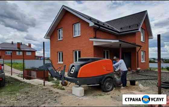 Полусухая стяжка пола Заокский