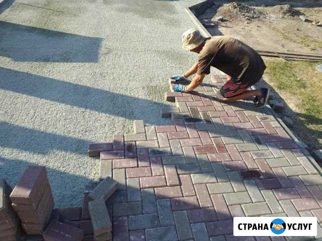 Укладка чудесненькой тротуарной плитки Барнаул - изображение 1