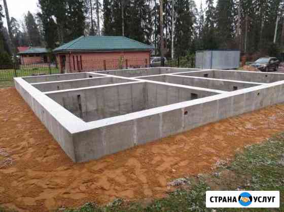 Фундаменты, монолитные конструкции любой сложности Ижевск