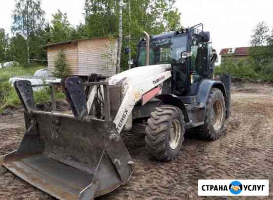 Аренда экскаватора-погрузчика terex 860 Петрозаводск