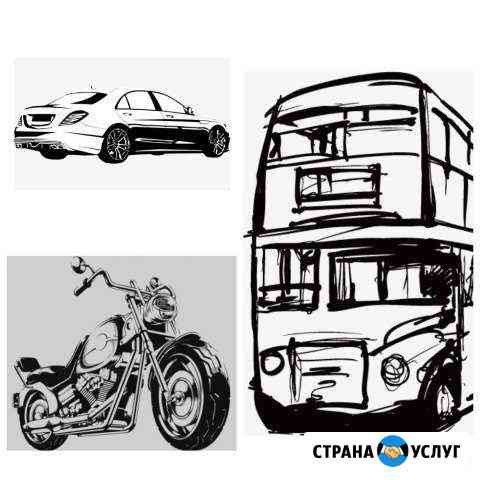 Автобусы/автомобили/мотоциклы перегон Санкт-Петербург
