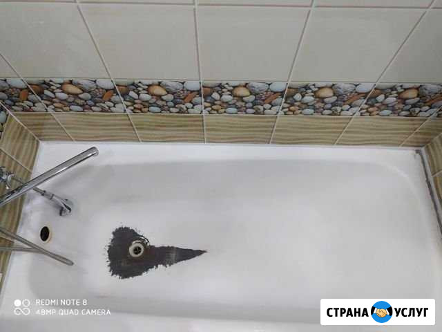 Реставрация ванн жидким акрилом,методом налива Очер - изображение 1