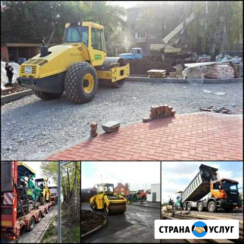 Асфальтирование. Укладка асфальта. А/Б покрытие Тольятти - изображение 1