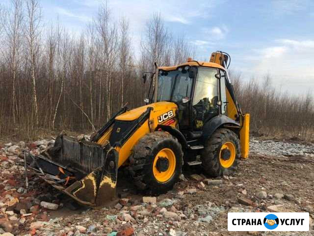 Услуги экскаватора JSB и Камаза- самосвала Калуга - изображение 1