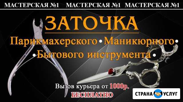 Заточка парикмахерского и маникюрного инструмента Железногорск - изображение 1