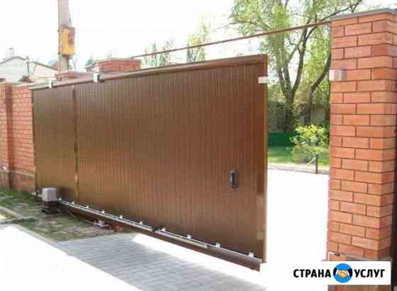 Автоматические Секционные ворота и Рольставни Красный Яр