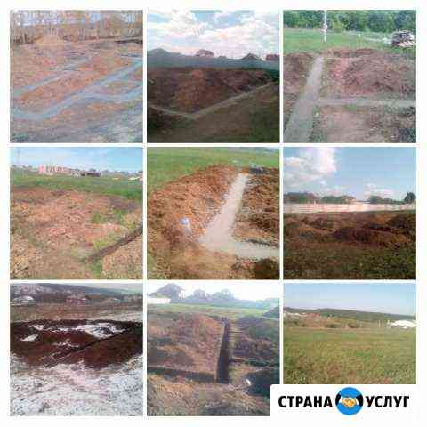 Фундамент под ключ, разметка,стяжка,отмостка Белгород