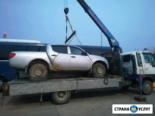 Услуги эвакуатора. Грузовик с манипулятором. эваку Комсомольск-на-Амуре - изображение 1